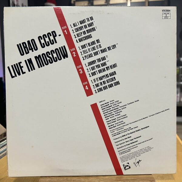 CCCP - Live In Moscow by UB40 - Image 2