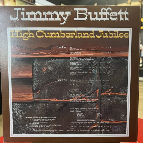 High Cumberland Jubilee by Jimmy Buffett - Image 2