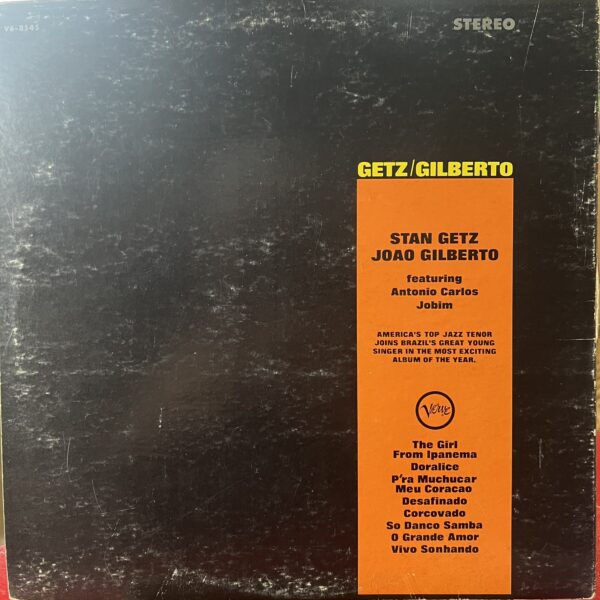 Getz / Gilberto by Stan Getz / João Gilberto Featuring Antonio Carlos Jobim - Image 2