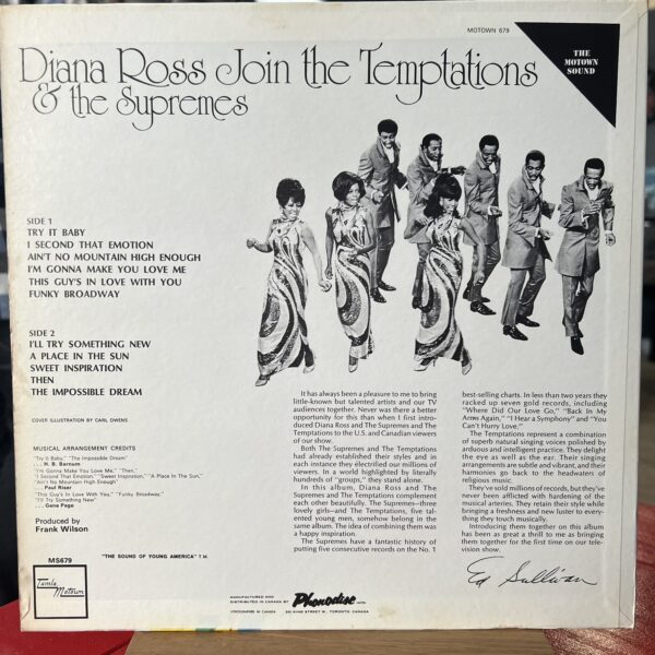 Diana Ross & The Supremes Join The Temptations by The Supremes Join The Temptations - Image 2