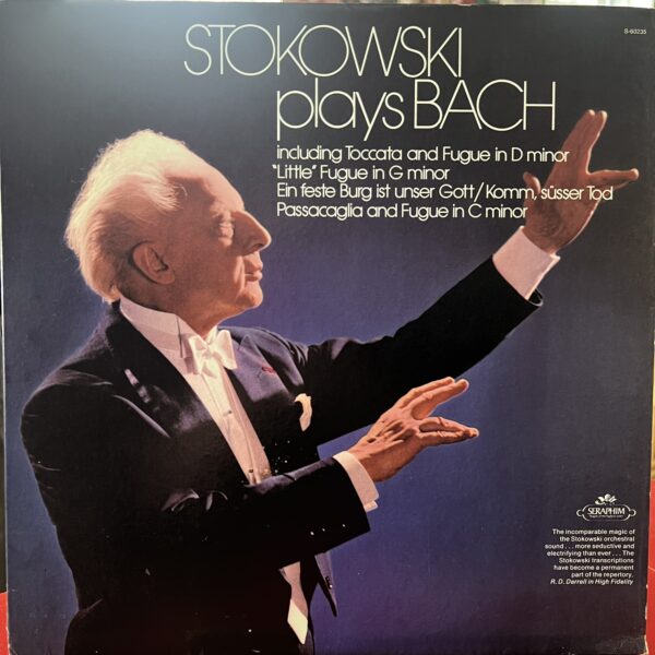 Stokowski Plays Bach by Leopold Stokowski Plays Johann Sebastian Bach