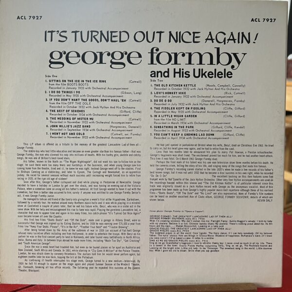 It's Turned Out Nice Again by George Formby - Image 2