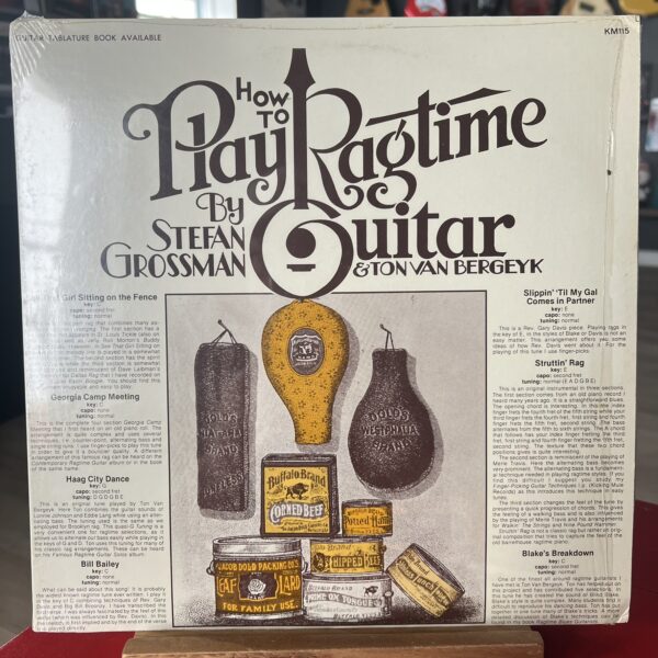 How To Play Ragtime Guitar by Stefan Grossman & Ton Van Bergeijk