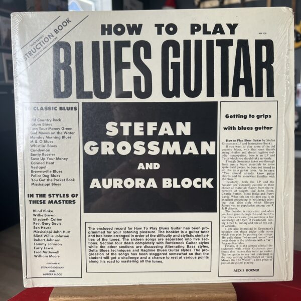 How To Play Blues Guitar by Stefan Grossman and Rory Block