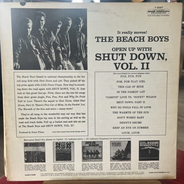 Shut Down Volume 2 by The Beach Boys - Image 2